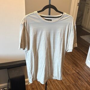 Calvin Klein Men's Subtle Gray Striped Tee